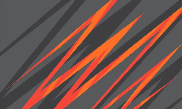 色鮮やかなシャープでスラッシュラインパターンを持つ抽象的な背景 — ストックベクタ