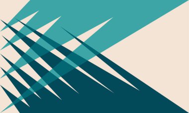 Üst üste binen zigzag desenli minimalist arkaplan ve bazı kopyalama alanı ile