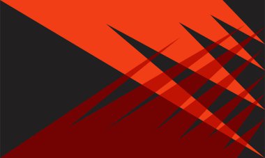 Üst üste binen zigzag desenli minimalist arkaplan ve bazı kopyalama alanı ile