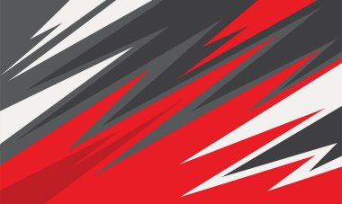 Eğim ve renkli zikzak desenli basit arkaplan