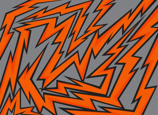 Abstracte Achtergrond Met Verschillende Spikes Zigzag Lijn Patroon — Stockvector
