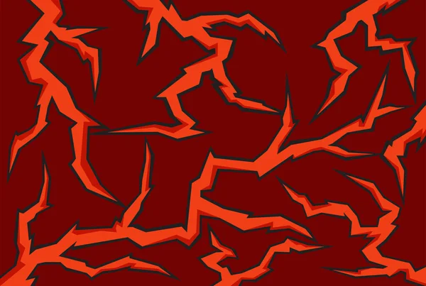 Абстрактный Фон Красной Молнией — стоковый вектор