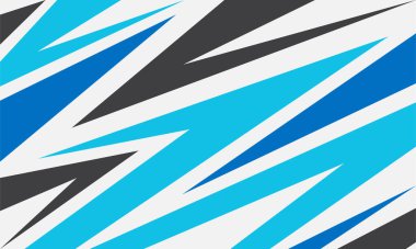 Renkli keskin ve zigzag desenli basit arkaplan