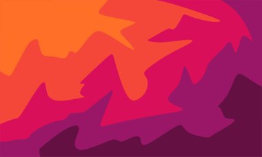 Eğimli dalga çizgileri desenli basit arkaplan