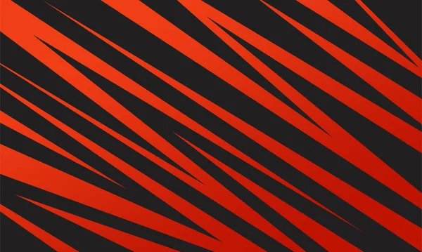 Fond Abstrait Avec Motif Lignes Pointues Tranchantes Rouges — Image vectorielle