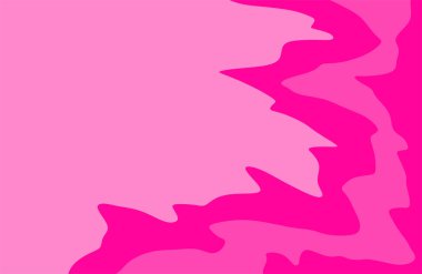 Eğimli pembe dalgalı çizgi desenli basit arkaplan ve bazı kopyalama alanı ile