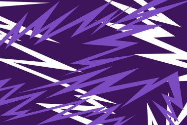 Üst üste binen zigzag desenli minimalist arkaplan