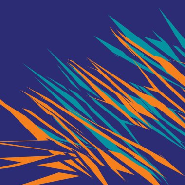 Düzensiz keskin ve sivri desenli soyut arkaplan