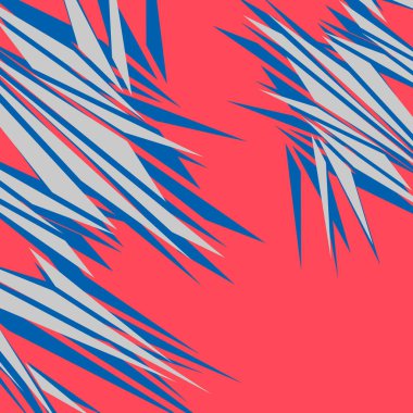 Düzensiz keskin ve sivri desenli soyut arkaplan