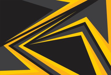 Gradyan üçgen desenli minimalist arkaplan