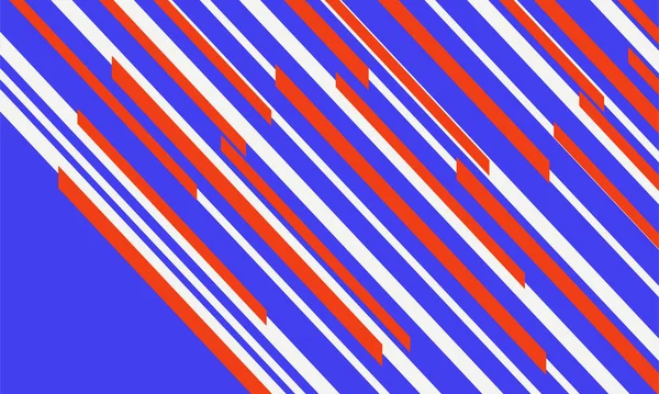 Eenvoudige Achtergrond Met Kleurrijke Abstracte Gestreepte Lijnen Patroon — Stockvector