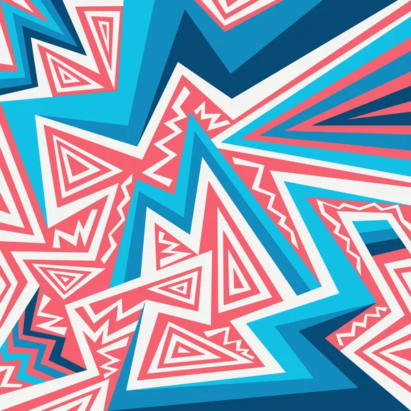 Düzensiz çizgiler ve çeşitli desenlerle soyut arkaplan