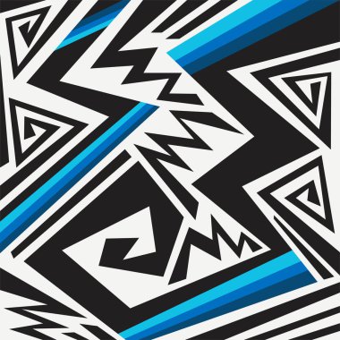 Çeşitli desenlere ve renk çizgilerine sahip soyut arkaplan