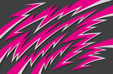 Dikenli ve şimşek desenli soyut arkaplan