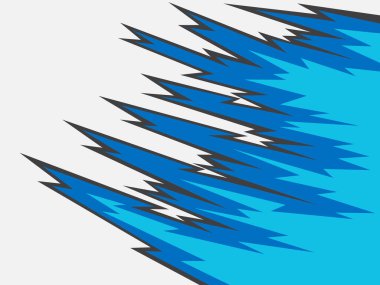 Sivri uçlu zigzag desenli minimalist arkaplan ve bazı kopyalama alanı