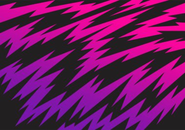 Sivri uçlu zigzag desenli basit arkaplan