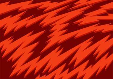 Sivri uçlu zigzag desenli basit arkaplan