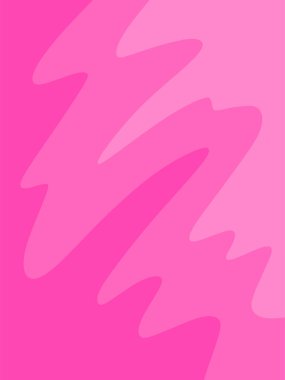 Şirin pembe dalgalı çizgi desenli basit arkaplan