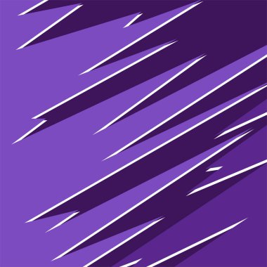 Mor keskin ve zigzag desenli basit arkaplan