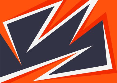 Eğimli üçgen ve ok desenli minimalist arkaplan