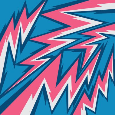 Yıldırım desenli ve geçmişe dönük renk temalı soyut arkaplan