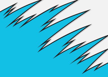 Sivri uçlu zigzag desenli minimalist arkaplan ve bazı kopyalama alanı