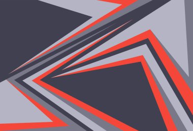 Eğimli üçgen ve ok desenli minimalist arkaplan