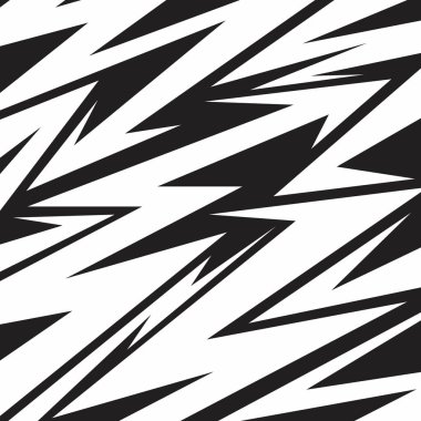 Çeşitli keskin ve ok desenli soyut arkaplan