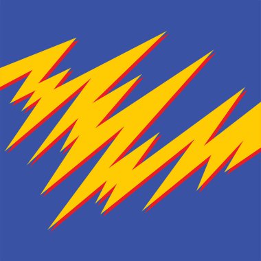 Sivri uçlu ve sivri uçlu desenli basit arkaplan