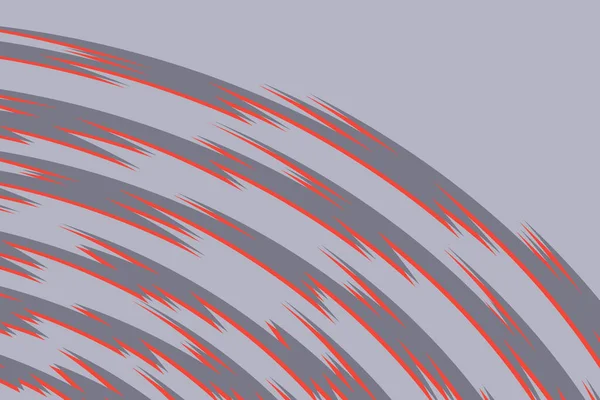 Абстрактний Фон Вигнутим Візерунком Шипів Деякою Площею Простору Копіювання — стоковий вектор