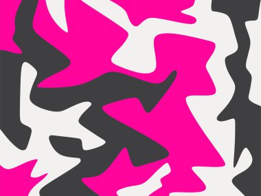 Sevimli renkli dalga çizgileri desenli basit arkaplan