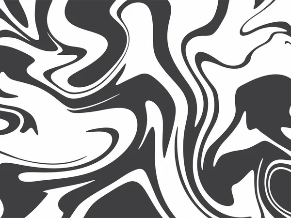 Абстрактный Черно Белый Фон Симпатичным Текстурным Рисунком Масляной Живописи — стоковый вектор