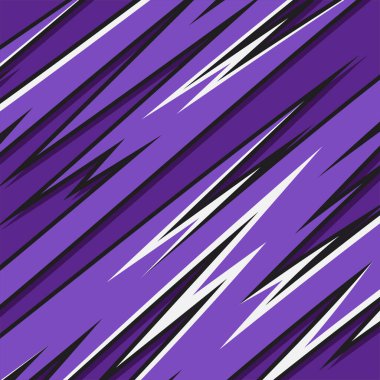 Renkli keskin ve sivri desenli soyut bir arka plan. Soyut yarış süsü