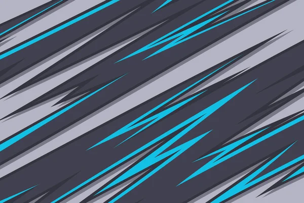 カラフルなシャープでスパイクパターンを持つ抽象的な背景 抽象的なレース装飾 — ストックベクタ
