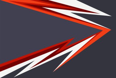 Gradyan üçgen ve ok desenli minimalist arkaplan ve bazı kopyalama alanı alanı