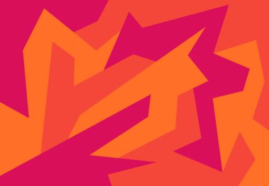 Soyut renkli geometrik desenli basit bir arkaplan. Soyut iç duvar kağıdı