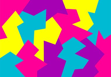 Soyut renkli geometrik desenli basit bir arkaplan. Soyut iç duvar kağıdı