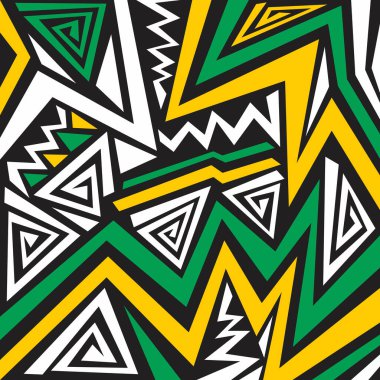 Çeşitli şablona sahip soyut arkaplan