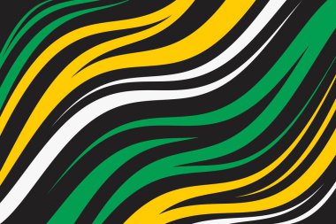 Renkli ve eğimli dalga çizgileri desenli basit arkaplan