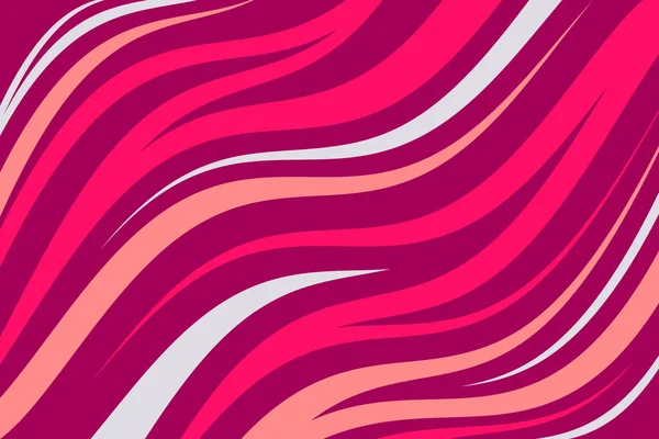 Einfacher Hintergrund Mit Bunten Und Gradienten Wellenförmigen Linien Muster — Stockvektor