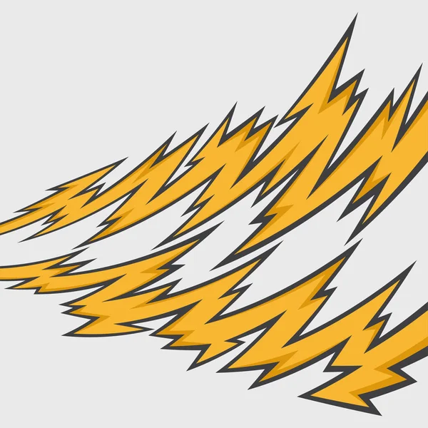 Değişken çentikli zikzak desenli soyut arkaplan