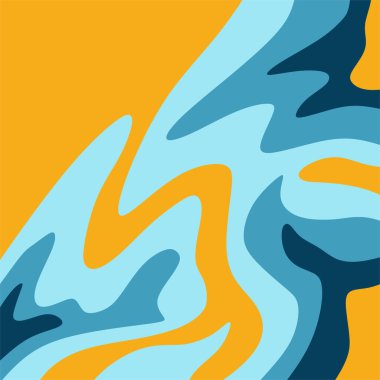 Gradyan yağlı boya desenli soyut arkaplan ve bazı kopyalama alanı ile