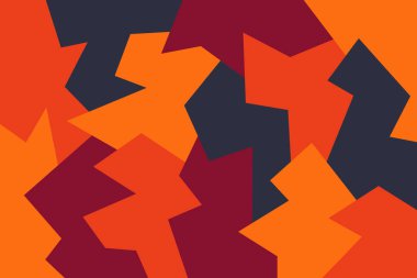 Soyut renkli geometrik desenli basit bir arkaplan. Soyut iç duvar kağıdı