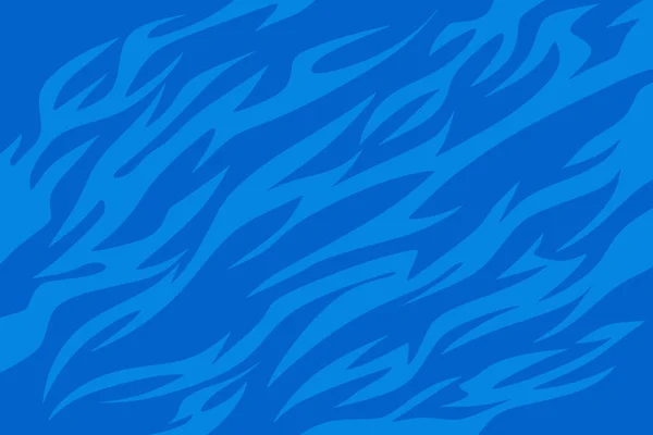 Abstract Achtergrond Met Blauw Vlampatroon — Stockvector
