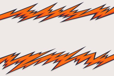 Gradyan çizgili zikzak desenli minimalist arkaplan ve bazı kopyalama alanı