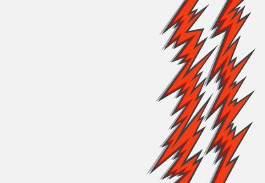 Gradyan çizgili zikzak desenli minimalist arkaplan ve bazı kopyalama alanı