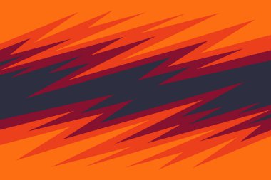 Renkli ve eğimli zikzak desenli soyut arkaplan