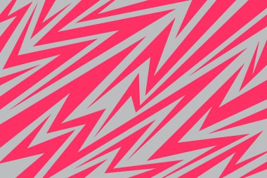 Çeşitli keskin, zigzag ve ok desenli soyut arkaplan