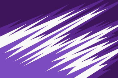 Eğimli çentikli zikzak desenli minimalist arkaplan