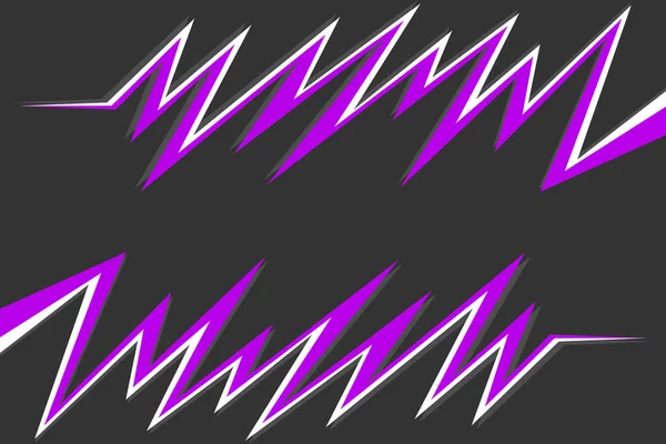 Simple Background Gradient Color Zigzag Pattern Some Copy Space Area — стоковый вектор